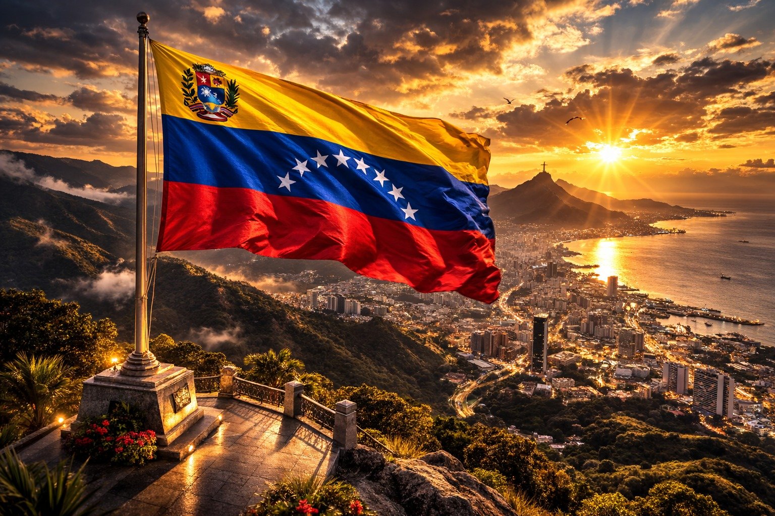 Historia de la bandera nacional de Venezuela: símbolo de independencia e identidad nacional